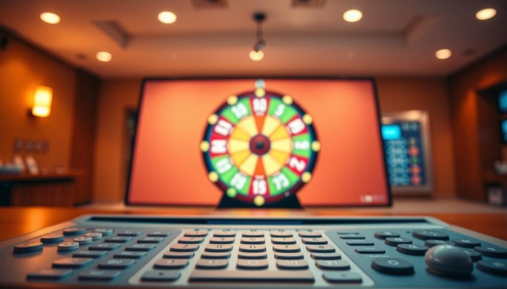 A friendly, user-friendly online lottery interface with a clean, minimalist design. The foreground features a sleek and intuitive dashboard with clear buttons and icons for various betting options. The middle ground showcases a vibrant, animated lottery wheel spinning against a softly blurred background. The overall atmosphere conveys a sense of excitement and ease of use, inviting the user to engage with the platform. Warm, natural lighting casts a welcoming glow, and the camera angle is positioned to provide an immersive, front-row perspective of the interface. A friendly, user-friendly online lottery interface with a clean, minimalist design. The foreground features a sleek and intuitive dashboard with clear buttons and icons for various betting options. The middle ground showcases a vibrant, animated lottery wheel spinning against a softly blurred background. The overall atmosphere conveys a sense of excitement and ease of use, inviting the user to engage with the platform. Warm, natural lighting casts a welcoming glow, and the camera angle is positioned to provide an immersive, front-row perspective of the interface.