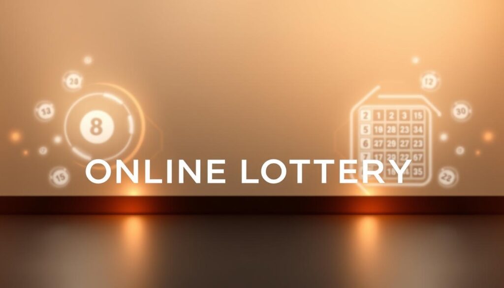 A sleek, modern online lottery interface with a sophisticated, minimalist design. The foreground features a bold, eye-catching "LÔ ĐỀ TRỰC TUYẾN" title in a clean, sans-serif font, set against a subtle gradient background. The middle ground showcases stylized lottery balls and number grids, conveying the core functionality of the online platform. The background subtly hints at a futuristic technology aesthetic, with subtle digital patterns and glowing accents, creating an immersive and engaging visual experience for the user. Soft, diffused lighting casts a warm, inviting glow over the entire scene, reinforcing the sense of a sleek, premium digital product. A sleek, modern online lottery interface with a sophisticated, minimalist design. The foreground features a bold, eye-catching "LÔ ĐỀ TRỰC TUYẾN" title in a clean, sans-serif font, set against a subtle gradient background. The middle ground showcases stylized lottery balls and number grids, conveying the core functionality of the online platform. The background subtly hints at a futuristic technology aesthetic, with subtle digital patterns and glowing accents, creating an immersive and engaging visual experience for the user. Soft, diffused lighting casts a warm, inviting glow over the entire scene, reinforcing the sense of a sleek, premium digital product.
