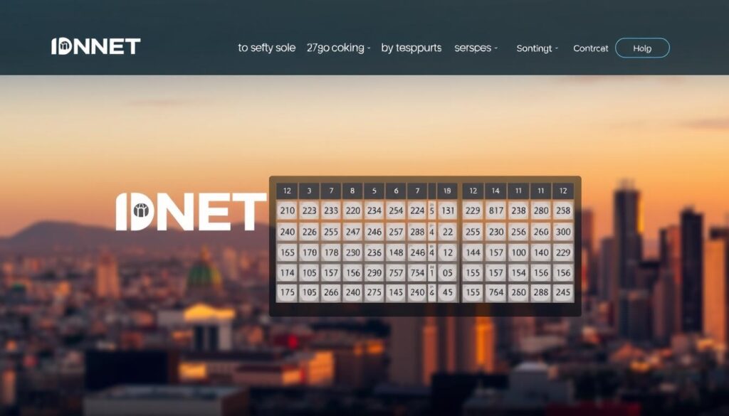 A sleek, modern website interface showcasing the trusted online lottery platform INNET. The foreground features a prominent INNET logo against a gradient background, conveying a sense of reliability and professionalism. The middle ground depicts neatly organized lottery numbers and betting slips, inviting the user to explore the platform's user-friendly layout. The background showcases a subtle cityscape, hinting at the platform's nationwide reach and accessibility. Warm lighting creates a welcoming atmosphere, while a minimalist, sophisticated color palette reflects INNET's reputation for trustworthiness and security. A sleek, modern website interface showcasing the trusted online lottery platform INNET. The foreground features a prominent INNET logo against a gradient background, conveying a sense of reliability and professionalism. The middle ground depicts neatly organized lottery numbers and betting slips, inviting the user to explore the platform's user-friendly layout. The background showcases a subtle cityscape, hinting at the platform's nationwide reach and accessibility. Warm lighting creates a welcoming atmosphere, while a minimalist, sophisticated color palette reflects INNET's reputation for trustworthiness and security.